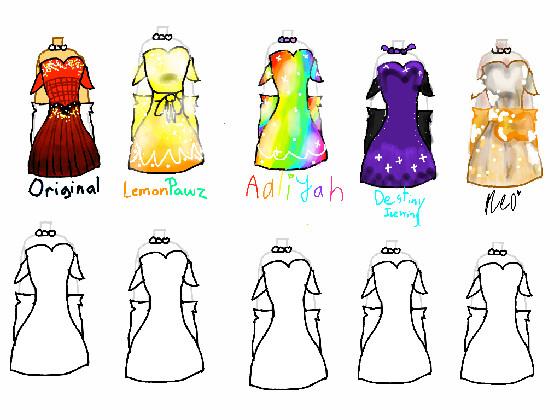 re:re:🏵design a dress🏵