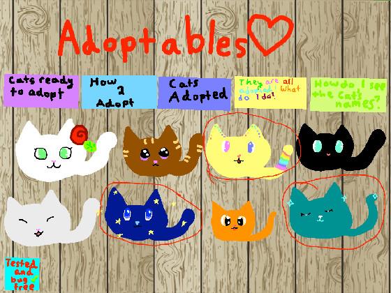 Adoptables♡ 1 1