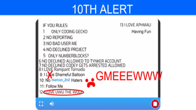 10TH ALERT!!!!!!!!!!!!!! GUH!!!!!!! Better