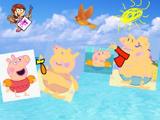 Pepp Pig At The Beach!