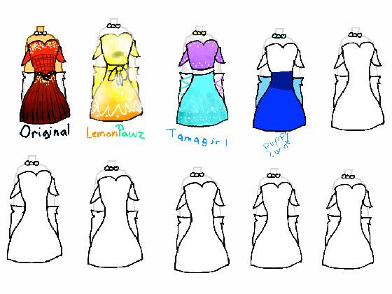 re:🏵design a dress🏵 1 1