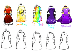 re:🏵design a dress🏵 1 1