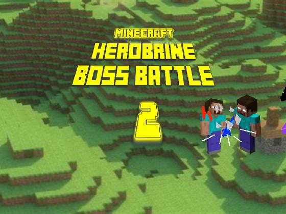 minecraft herobrine boss battle  1