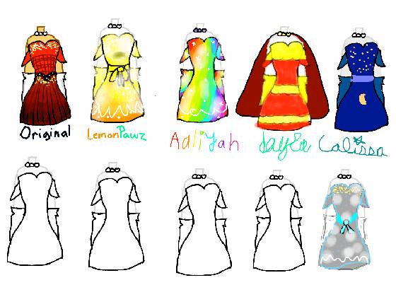 re:🏵design a dress🏵 1