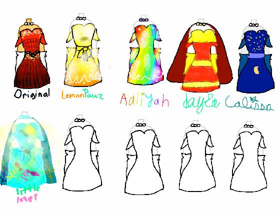 re:🏵design a dress🏵 1