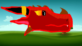 Dragon Blinking Animation