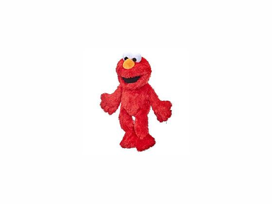 Elmo slowly turns