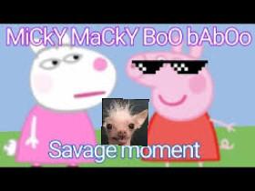 Peppa Pig Miki Maki Boo Ba Boo Song HILARIOUS 