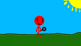 fnf red stick man phase 1