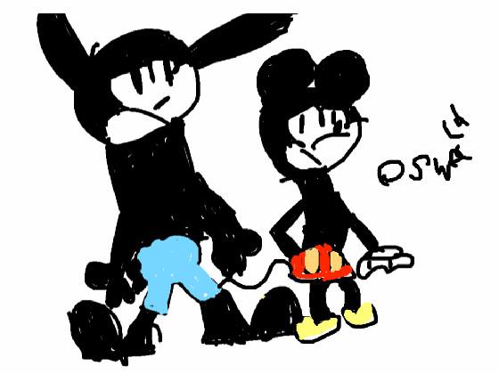 oswald and mickey!