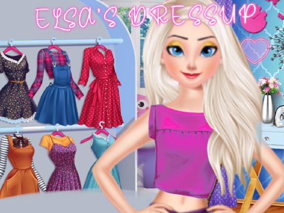 Elsa&#039;s Dress Up 1