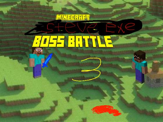 minecraft steve.exe battle