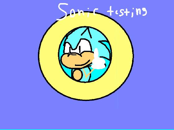 Sonic test (Stickman) 1