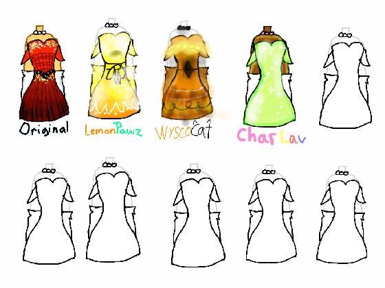 re:🏵design a dress🏵 1 1