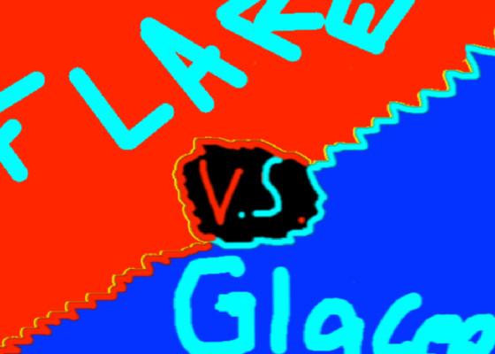 1-2 Player FLAREON vs GLACEON! 1 1 1