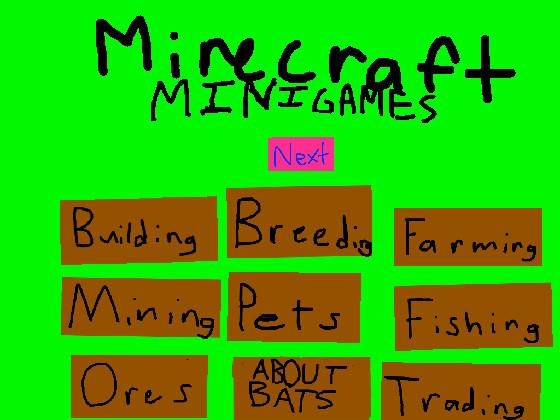 Minecraft challenges