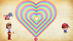 Rainbow Hearts