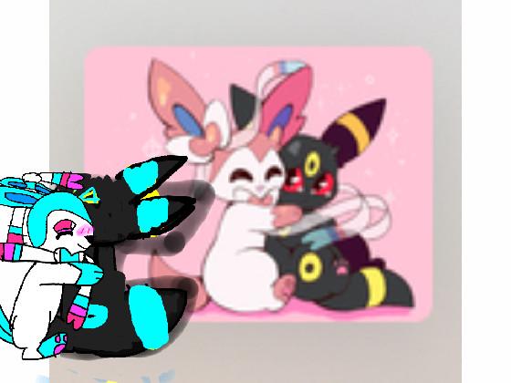 sylveon and umbreon 1