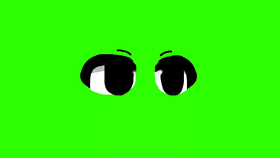 Blinking eye green screen-Free-