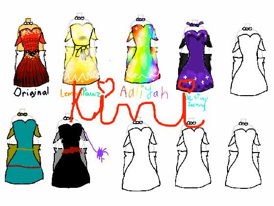 re:🏵design a dress🏵NOT MINE