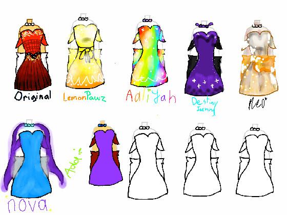 re:re:🏵design a dress🏵  1