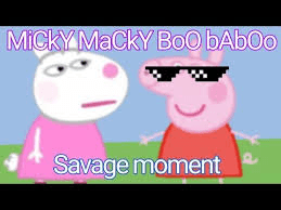 PLS LIKE PEEPA PIG MEME