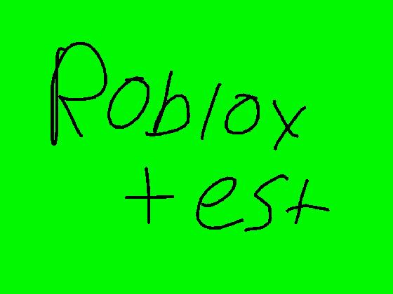 Roblox test