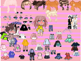 Gacha life/club dress up :)