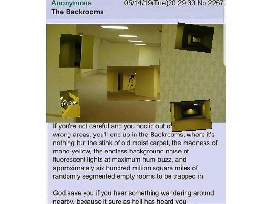 backrooms information  1