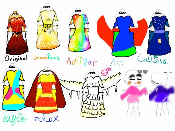 🏵design a dress🏵  Remix 1