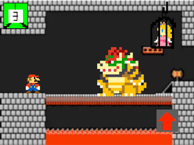 Mario versus Bowser