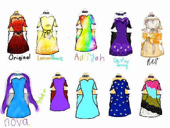 🏵design a dress🏵