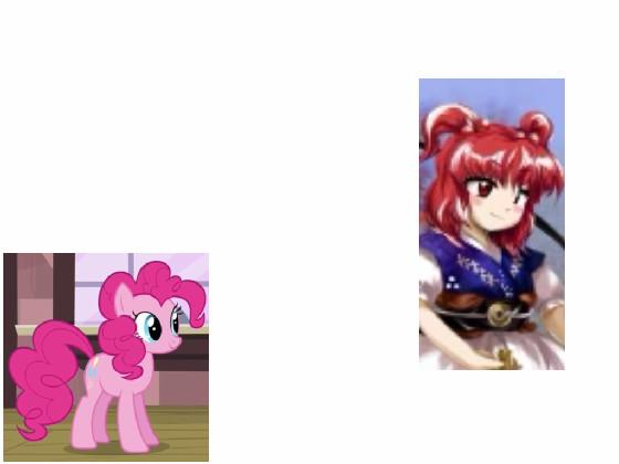 Pinkie Pie meets Komachi