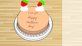 Mother's day cake