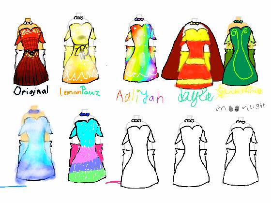 Add your own dress! 1 1