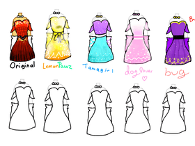 re:🏵design a dress🏵 1 1