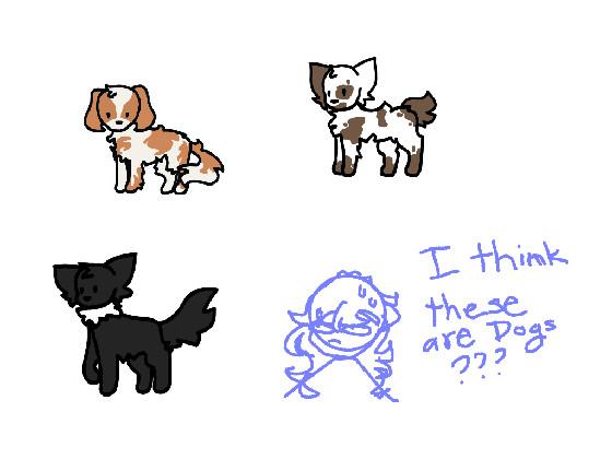 Random Dog-Coyote things I drew