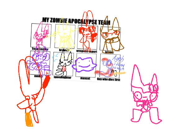 My Zombie Apocalypse Team 1 1