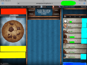 Cookie Clicker broken