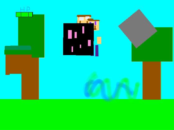 Minecraft:herobrine fight 1