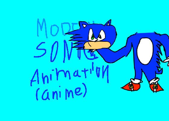 SONIC ANIMATION 3? 1