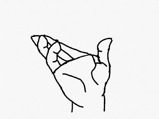 How 2 Draw a Hand 1