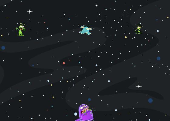 Alien tilt game