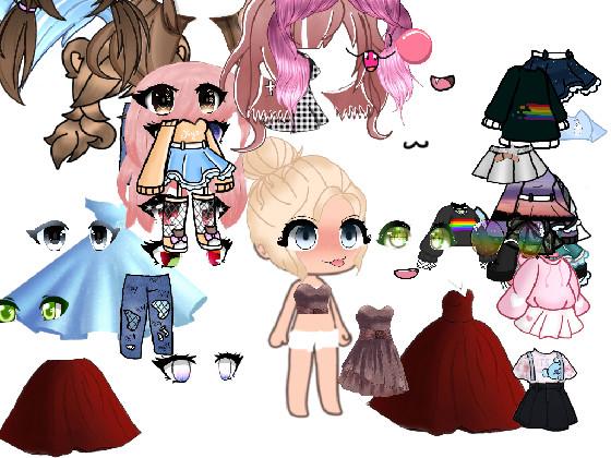 ☁️ Gacha life dressup! 1