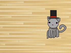 KITTY WITH TOP HAT