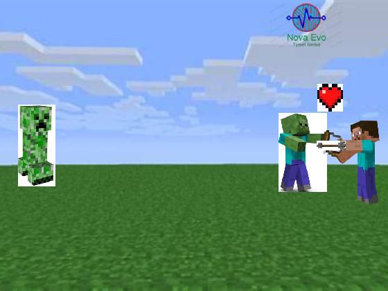 Minecraft shooter 1 2