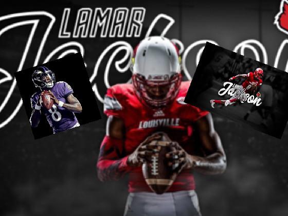 Football: lamar Jackson 1