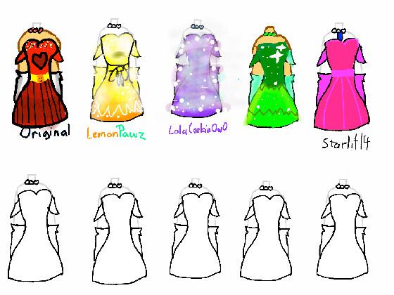 Re:re:🏵design a dress🏵