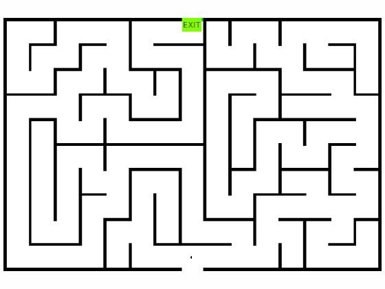 Finishing the Maze 1