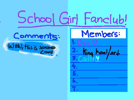 School Girl Fanclub 1 1